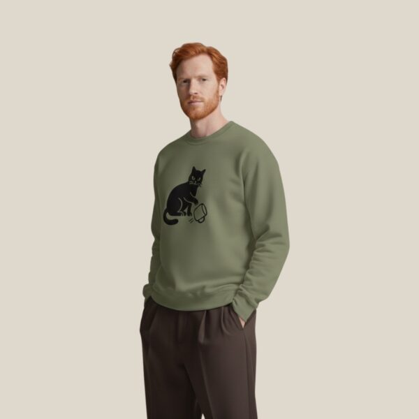 Person wearing DosGatos sweatshirt break it casual streetwear style