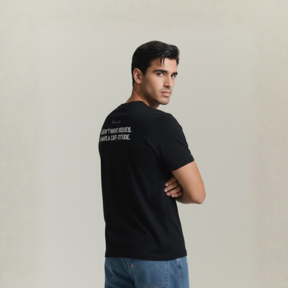 t-shirt cat-titude