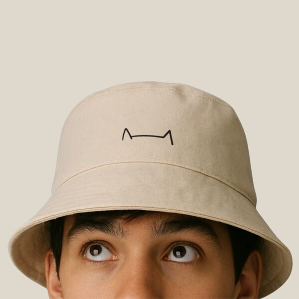 Bucket Hat Chill - Organiczna Czapka z Naszywką DosGatos | DosGatos
